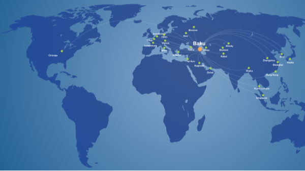 国际空运航线图