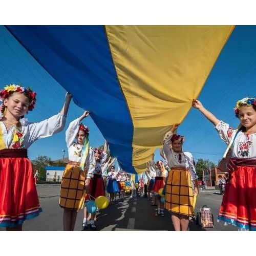 乌克兰独立29周年 乌克兰个城市举办活动