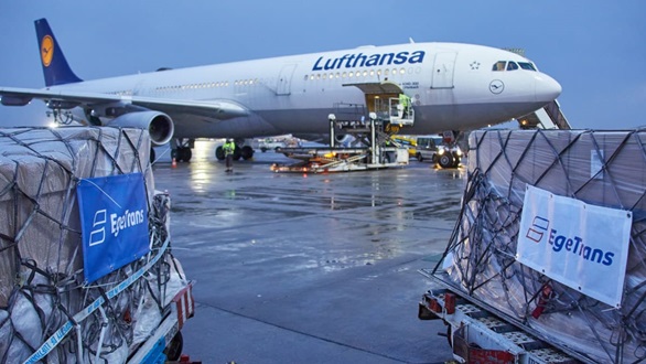 汉莎航空货运为物流公司EgeTrans运营了100多班航空货运包机