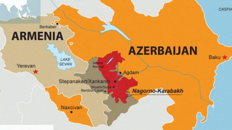 阿塞拜疆运输线路图