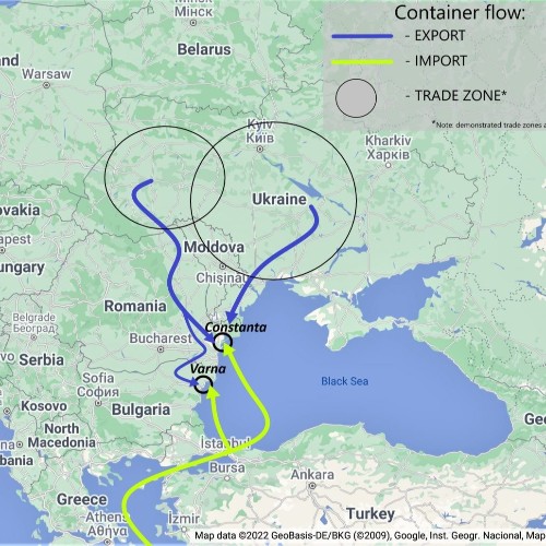 乌克兰货运可通过瓦尔纳港口往返