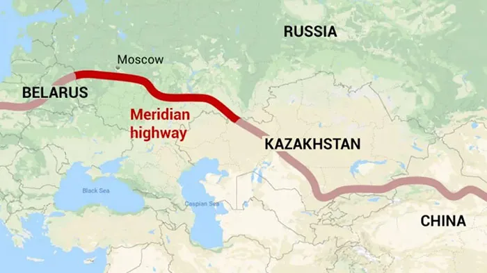 中俄合资公司考虑投资90亿美元的子午线公路建设