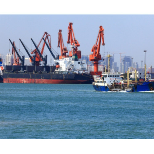 中国港口的集装箱数量在2021年里显著增长