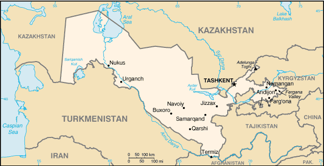 乌兹别克斯坦正与俄罗斯讨论使用经阿富汗运输走廊的问题